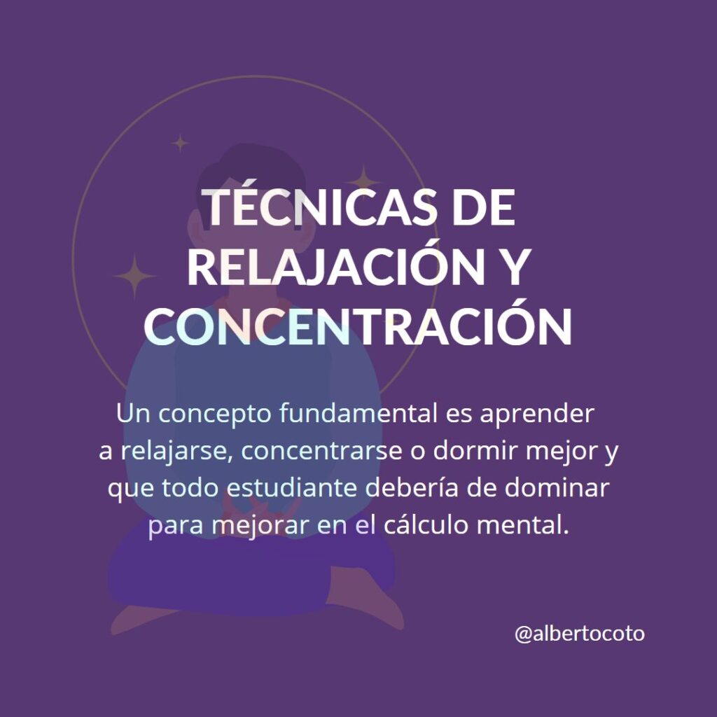 Técnicas de relajación y concentración