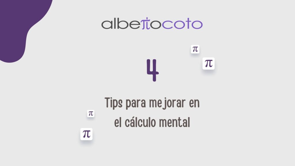 tips para mejorar en el cálculo mental