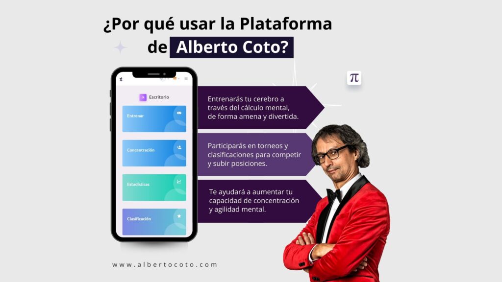 ¿Por qué usar la Plataforma de Alberto Coto?