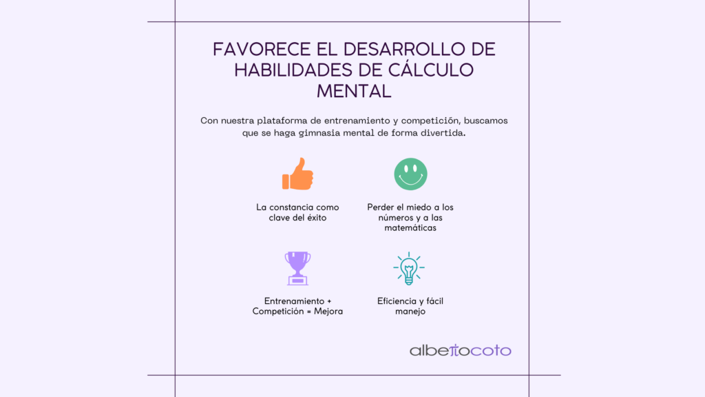 ¿Cómo desarrollar las habilidades de cálculo mental?