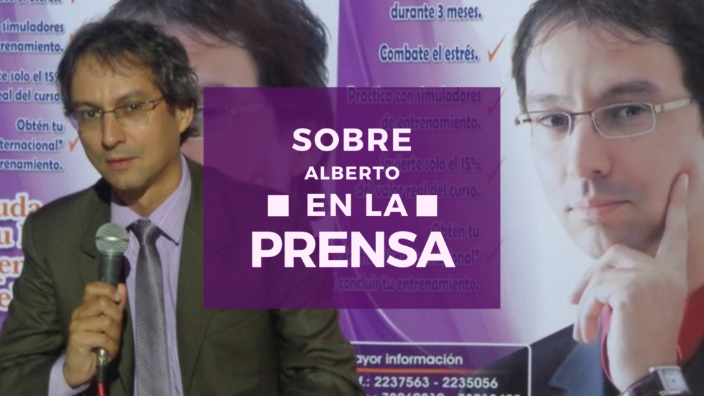 Alberto Coto en la prensa