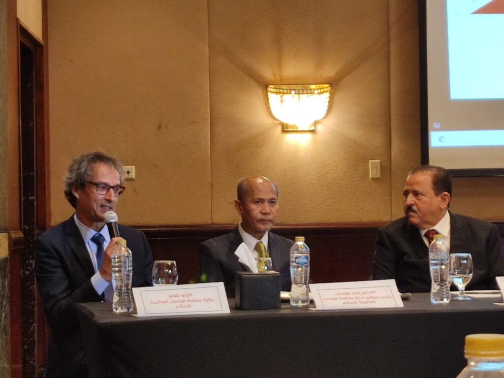 Embajador Barry Gusi, presidente de la Fundación Gusi del Premio Internacional de la Paz