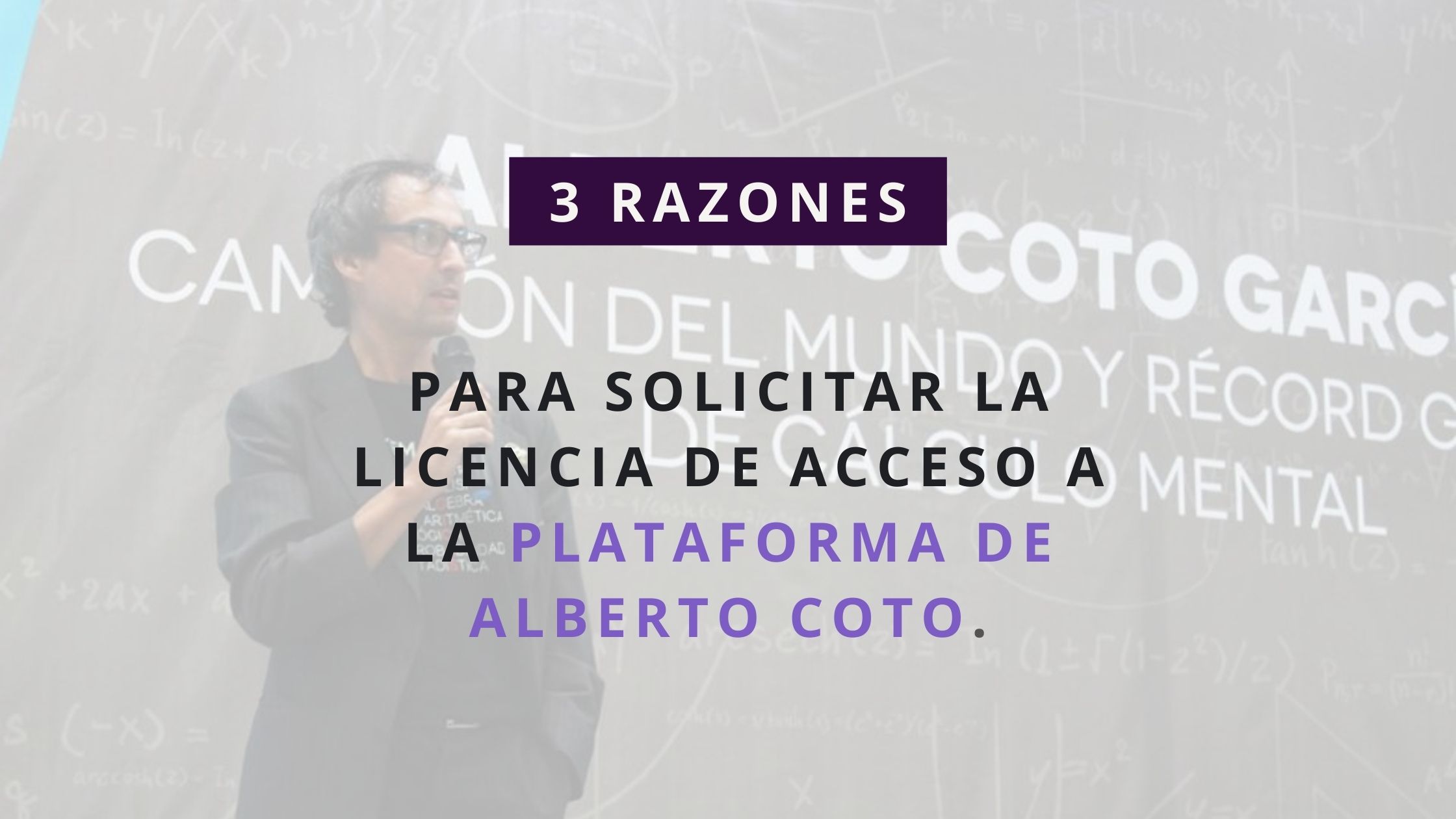 3 RAZONES PARA SOLICITAR LA LICENCIA DE ACCESO A LA PLATAFORMA DE ALBERTO COTO