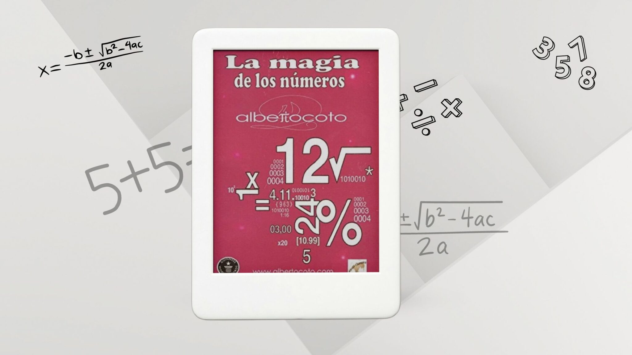 Descubre El Poder De Las Matemáticas Alberto Coto Matemático Y Cálculo Mental