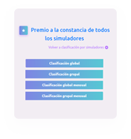 Premio a la constancia de todos los simuladores Premio a la constancia de todos los simuladores